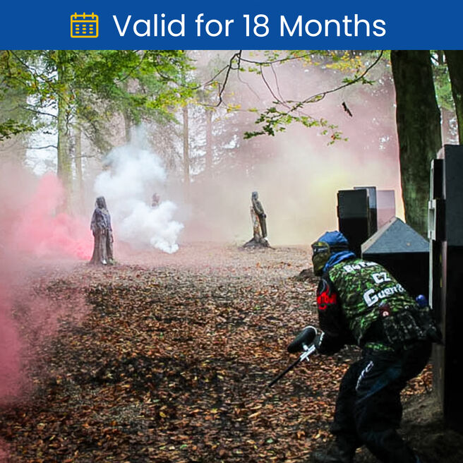 Zombie Paintball for Two Gift Experience Day
