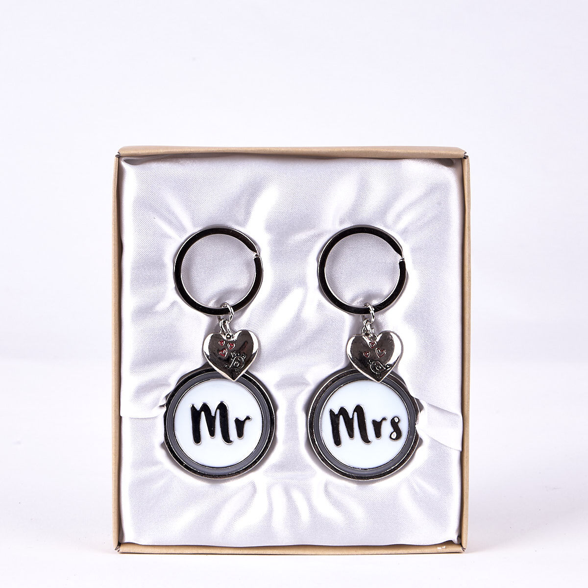 Personalised mr and mrs keyrings sale