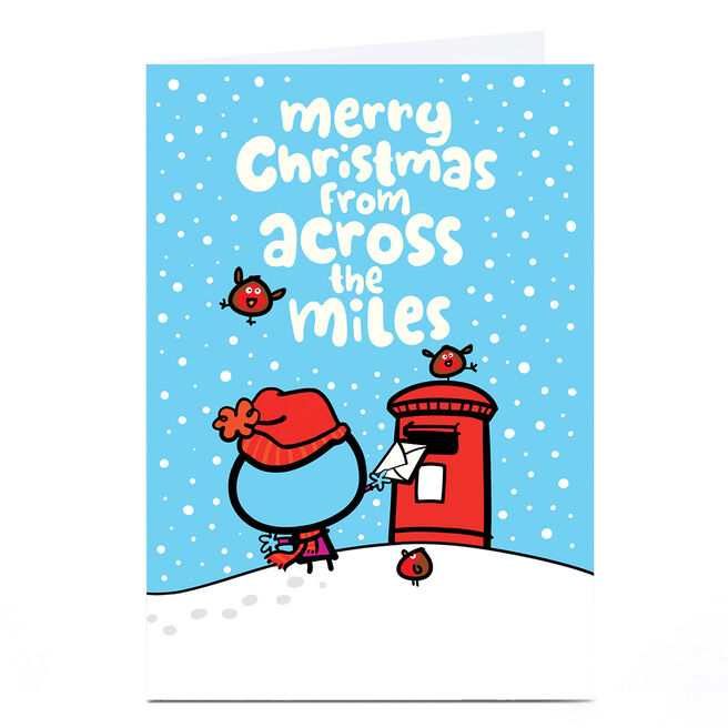 Personalised Fruitloops Christmas Card - From Across The Miles 