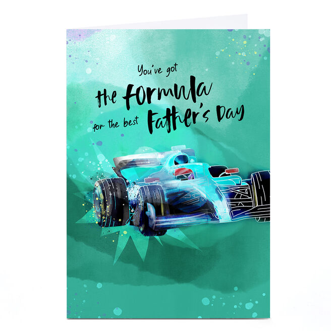 Father's Day Card - Formula 1