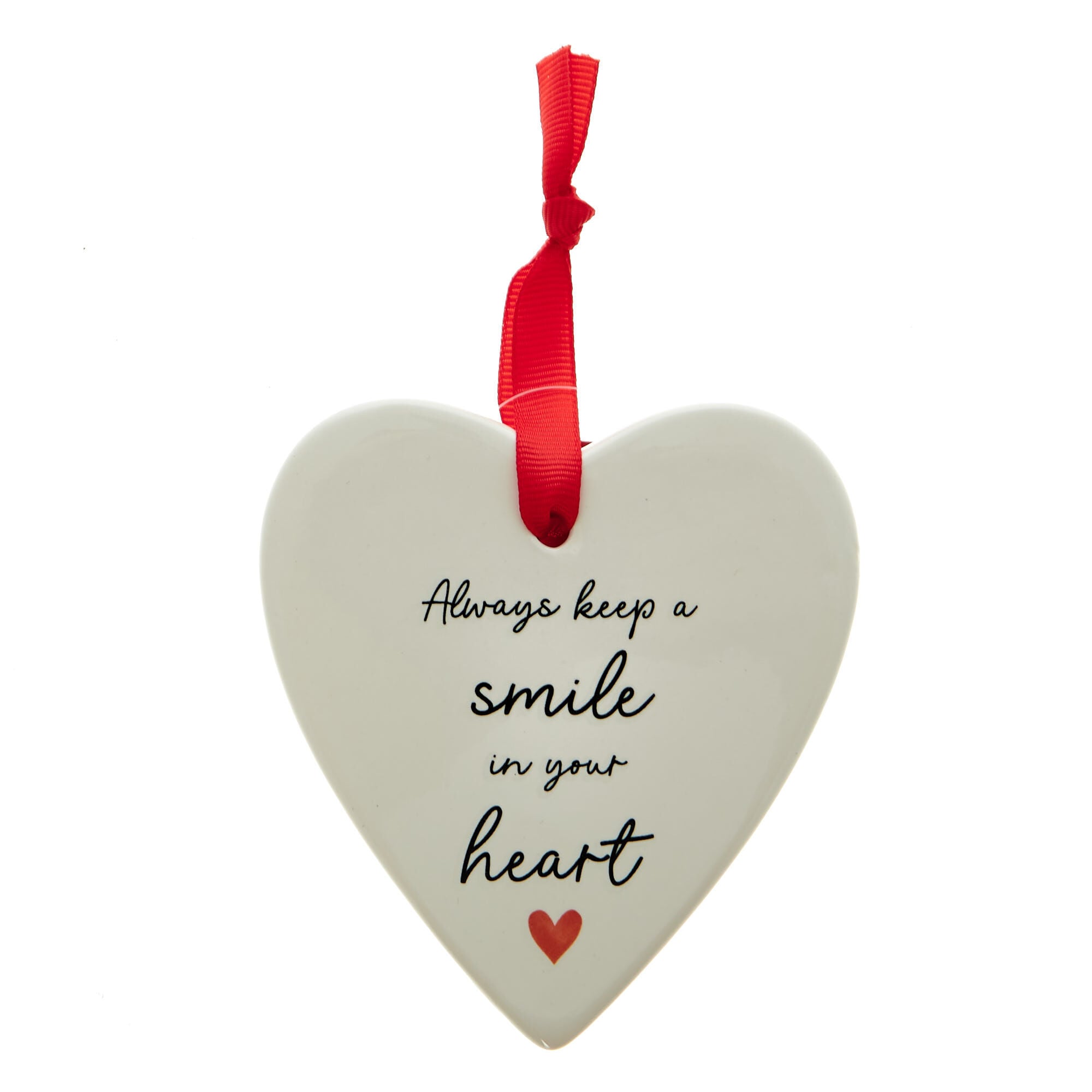 Buy Always Keep A Smile In Your Heart Hanging Ornament for GBP