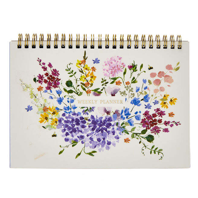 Floral Weekly Planner