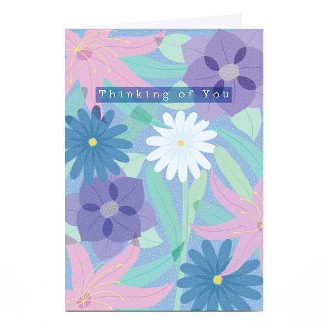 Personalised Hannah Steele Thinking Of You Card