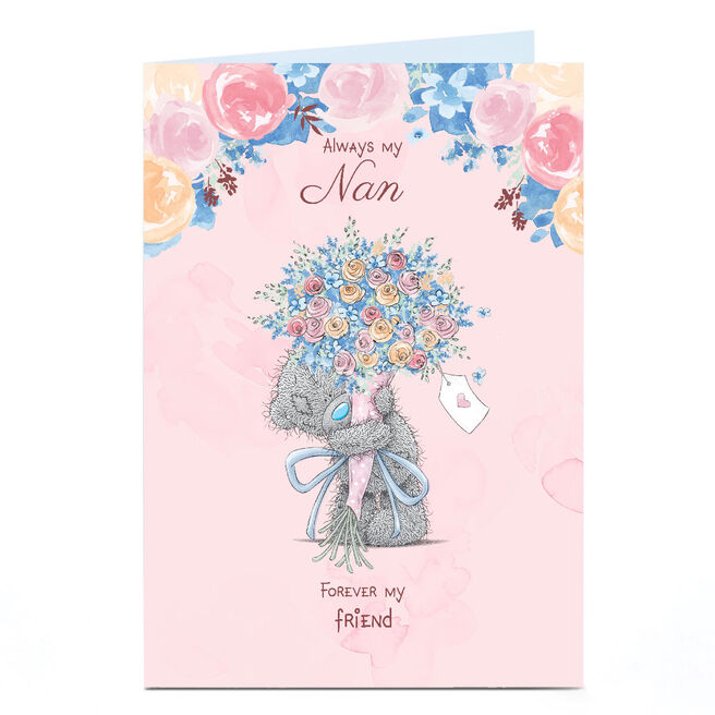 Personalised Tatty Teddy Mother's Day Card - Always My Nan Forever My Friend