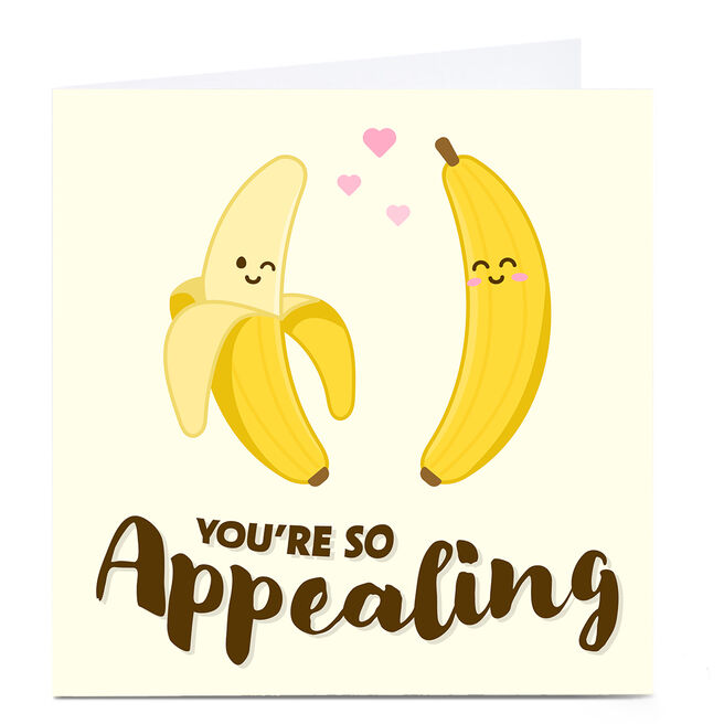 Personalise Calum Marrows Valentine's Day Card - You're so Appealing