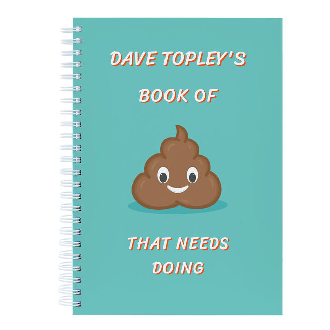 Personalised Notebook - S**t That Needs Doing