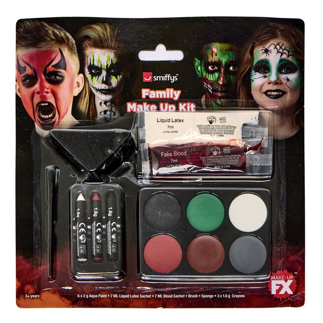 Smiffys Halloween Family Make Up Kit 