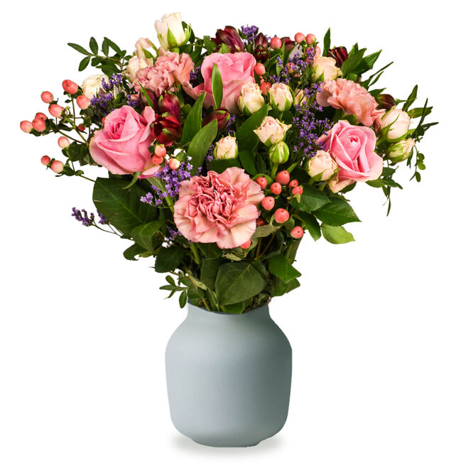Deluxe Pink Flower Bouquet