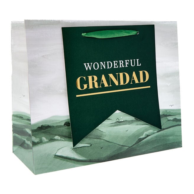 Wonderful Grandad Large Landscape Gift Bag