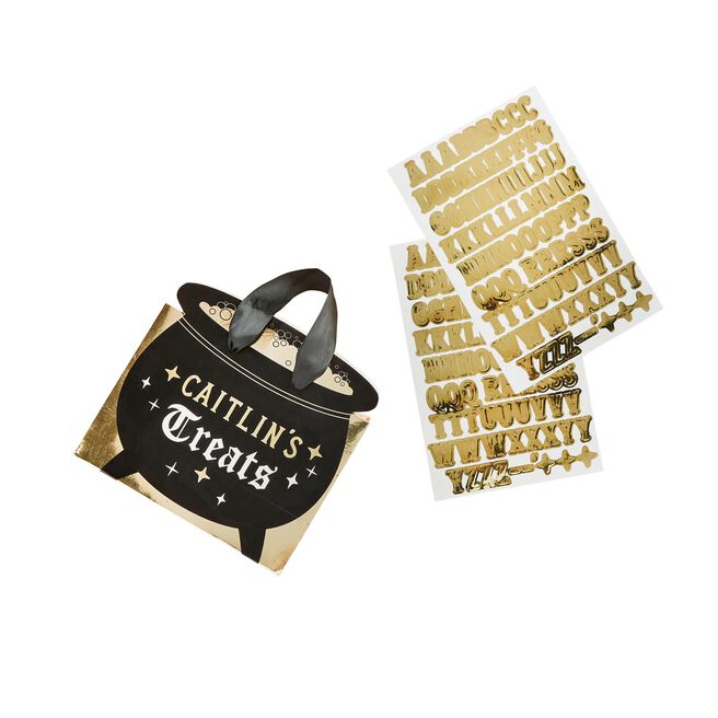 Cauldron Customisable Party Bags - Pack of 4