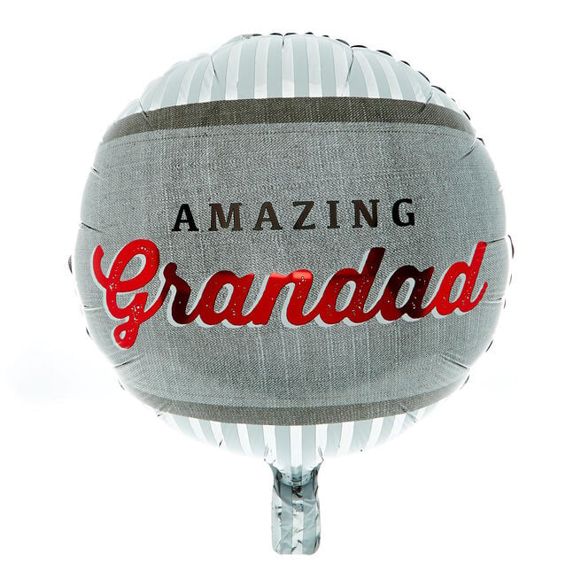 Amazing Grandad 18-Inch Foil Helium Balloon