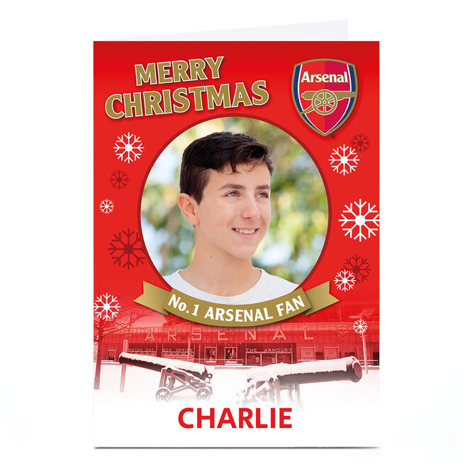Photo Arsenal FC Christmas Card 