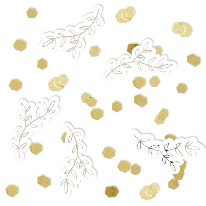 Gold Vine Confetti 14g 