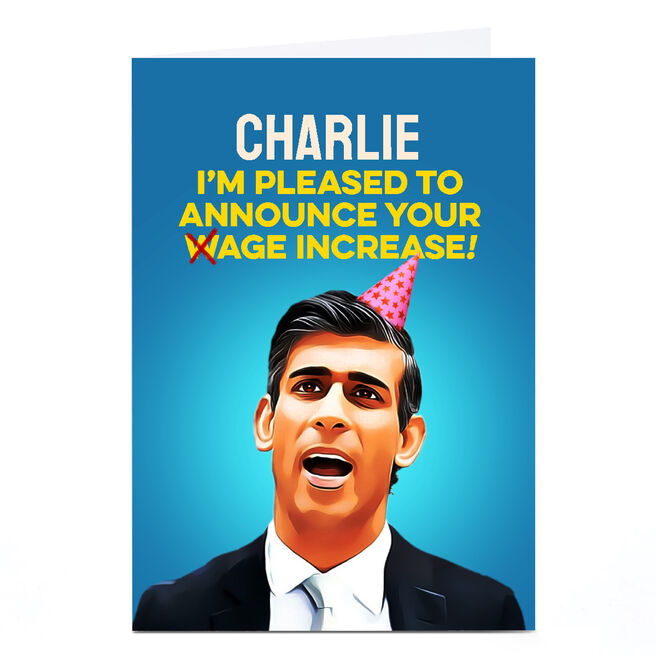 Personalised PG Quips Birthday Card - Age Increase