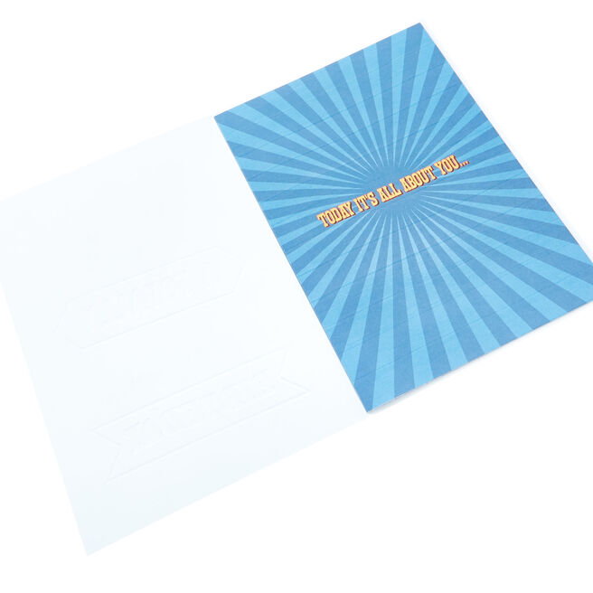 Birthday Card - Super Dad Totally Awesome