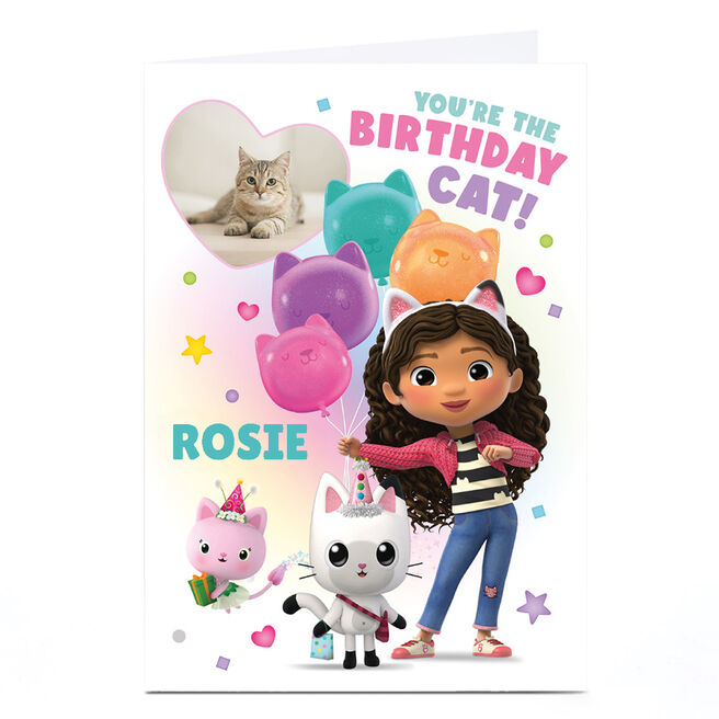 Photo Gabby's Dollhouse Birthday Card - You're the Birthday Cat