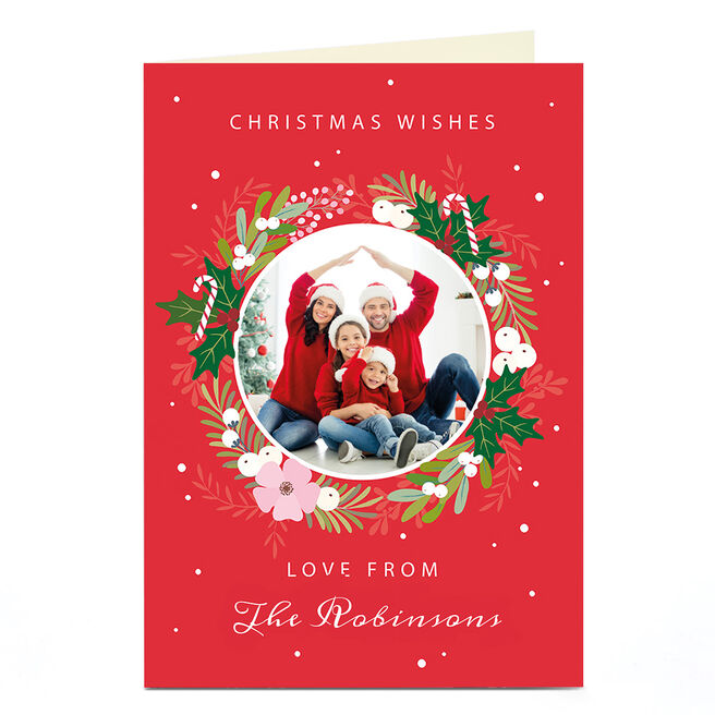 Photo Klara Hawkins Christmas Card - Wreath