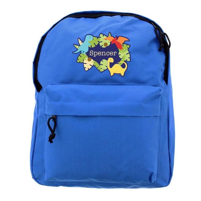 Personalised Backpack - Dinosaur
