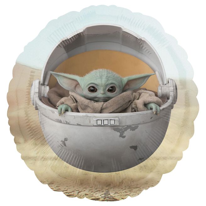 18-Inch Mandalorian The Child Foil Helium Balloon
