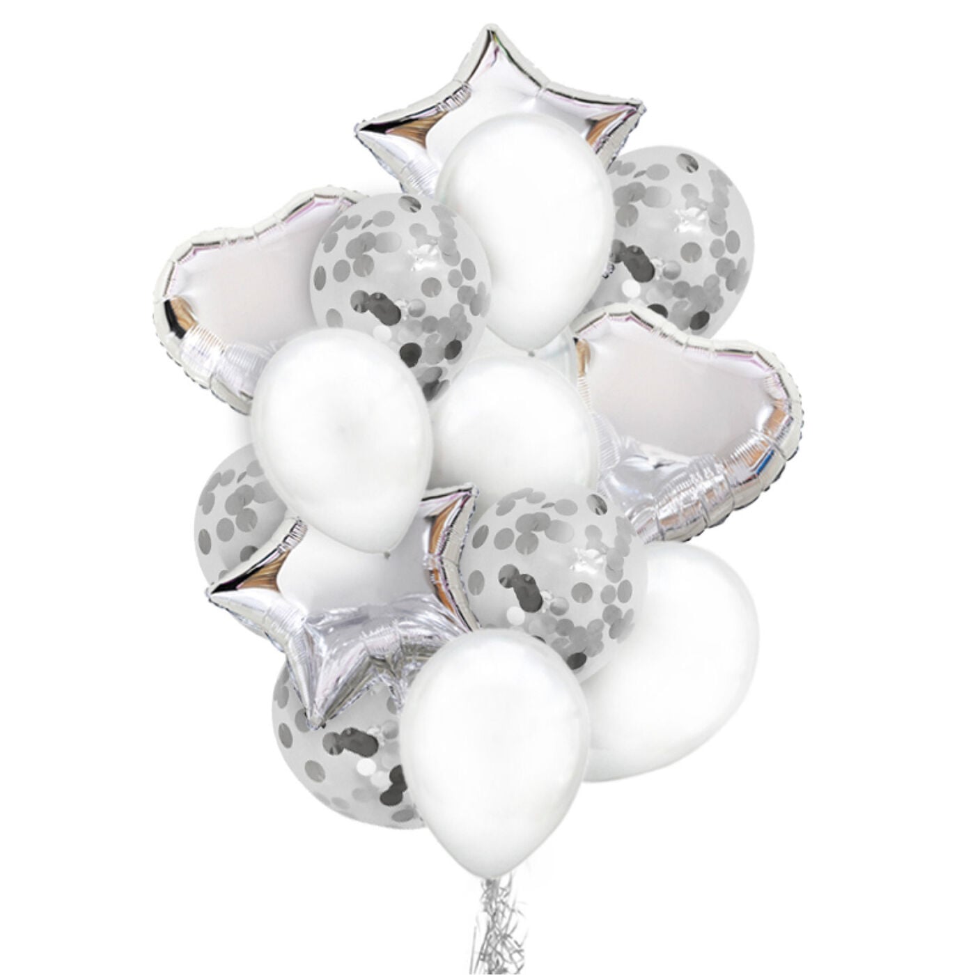 Purple Valentines Day Decor 20 Pc Black Hearts & Swirls Balloon Bouquet Wedding Baby Shower Bridal... Purple Mothers Day Balloons-768158