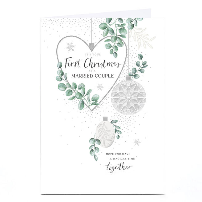 Christmas Card - First Christmas As A Married Couple