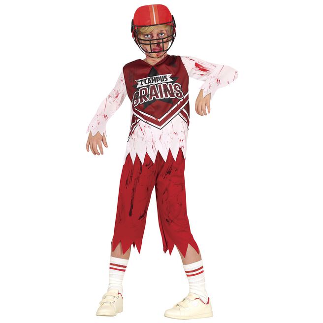 Zombie Quarterback Children's Fancy Dress Costume