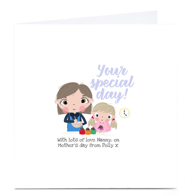 Personalised Rachel Griffin Mother's Day Card - Your Special Day