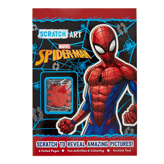 Scratch Art Marvel Spider-Man