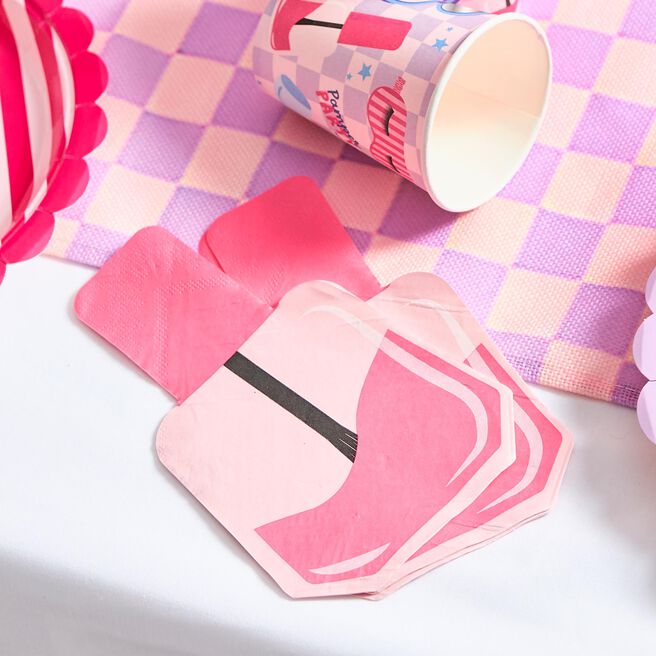 Nail Varnish Paper Napkins - Pack of 16