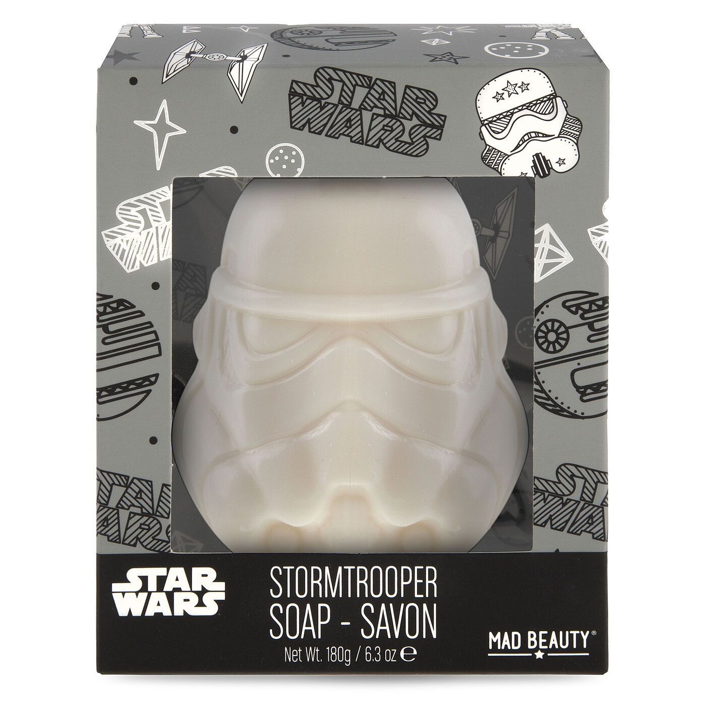 Star Wars - Accappatoio Stormtrooper nero/bianco
