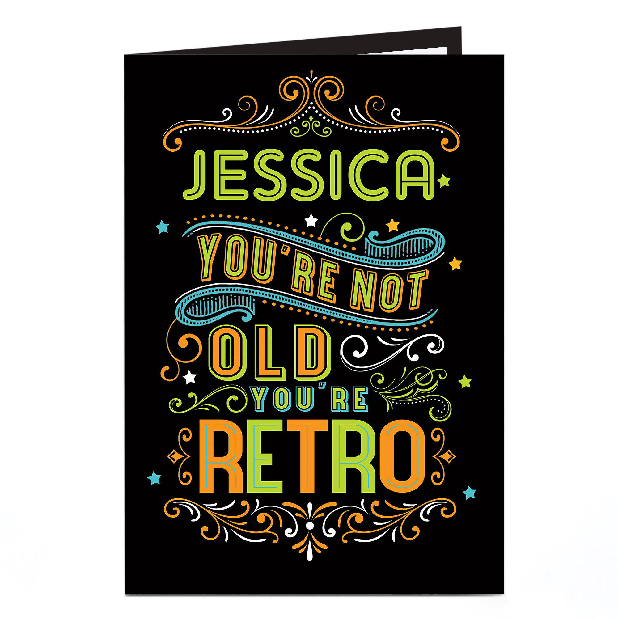Lustige Geburtstagskarte „You‘re Not Old, You‘re Retro“ – Humorvolle Mix-Tape-Karte Für Männer & Frauen