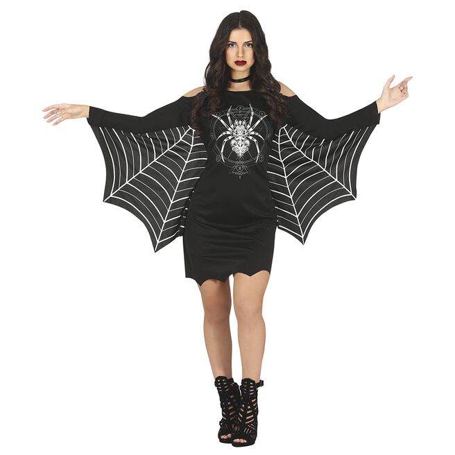 Spider Dress Adult Fancy Dress Costume 