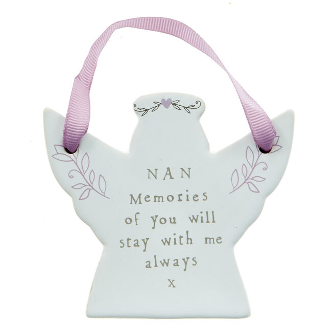 Nan Remembrance Hanging Plaque 