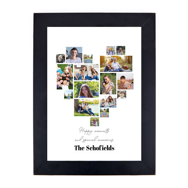 Photo Upload 17 Photo Print - Happy Moments and Special Memories