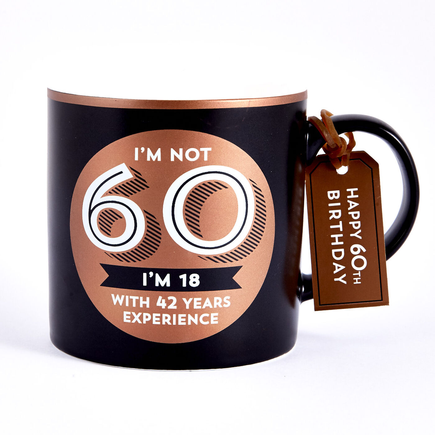 Buy 60th Birthday Mug - 18 With 42 Years Experience for GBP 3.99 | Card  Factory UK