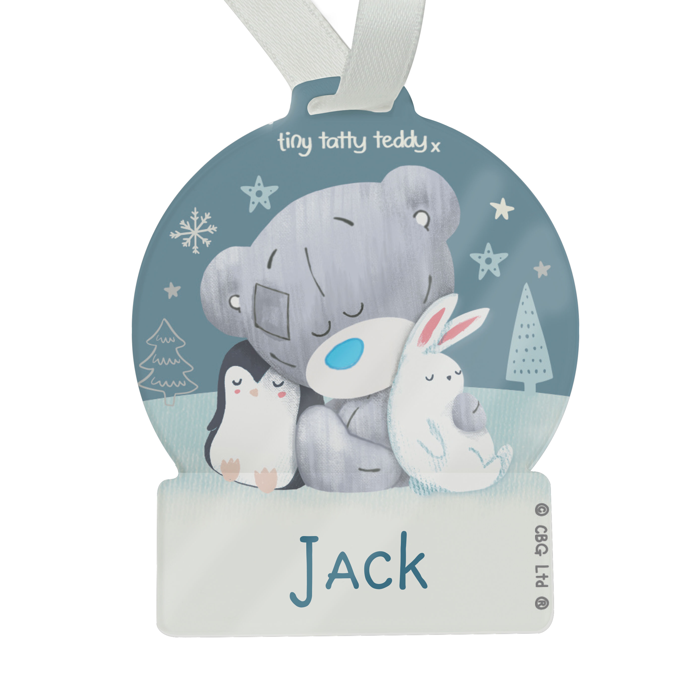 Tatty teddy snow shop globe