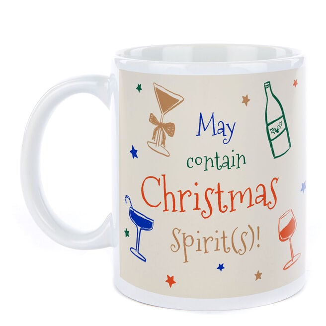 Personalised Mug - Christmas Spirits
