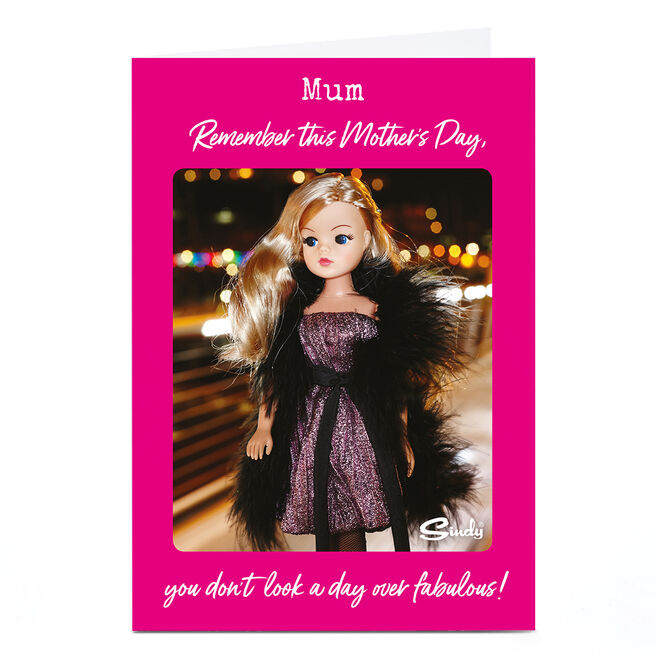 Personalised Sindy Mother's Day Card - Fabulous