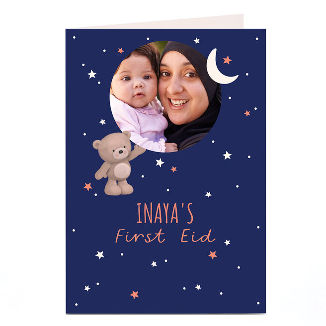 Photo Hugs Eid Card - First Eid