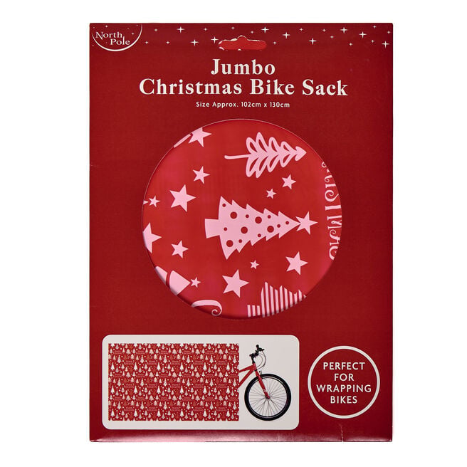 Jumbo Christmas Bike Sack