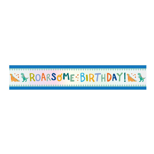 Roarsome Birthday Banner