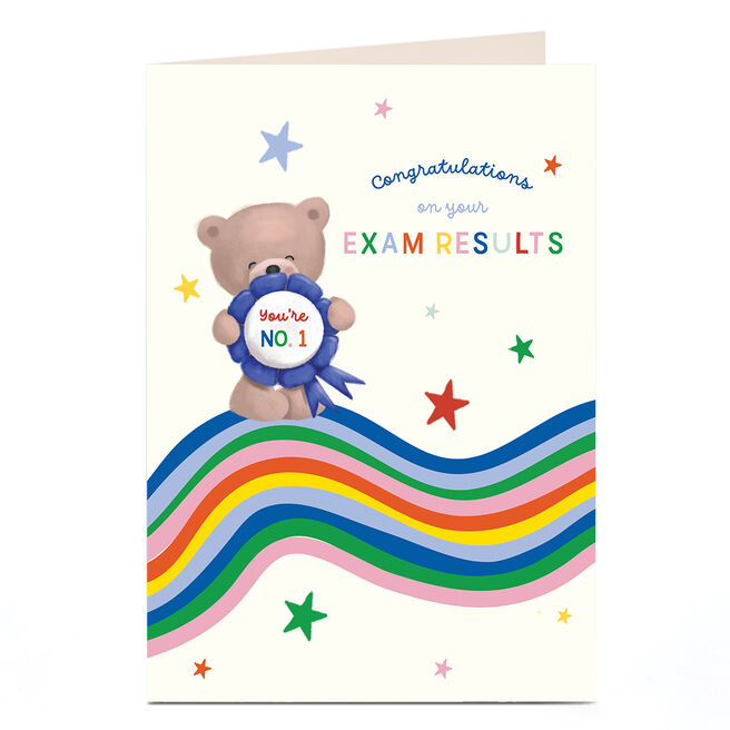 Hugs Congratulations Card - Rainbow Exam Results