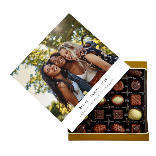 Personalised Belgian Chocolates - Full Picture & Message