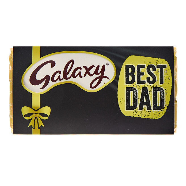 Best Dad Galaxy Smooth Milk Chocolate Bar 110g
