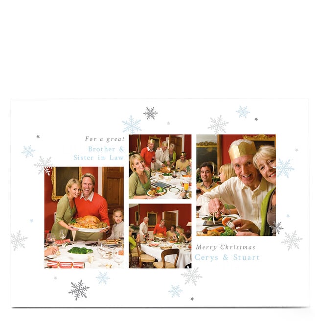 Brother Sister In Law Christmas Cards Partner Wife Fiance Cards Card Factory