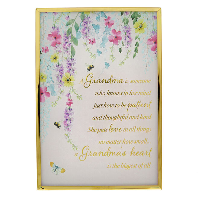 Grandma Sentimental Decorative Frame 