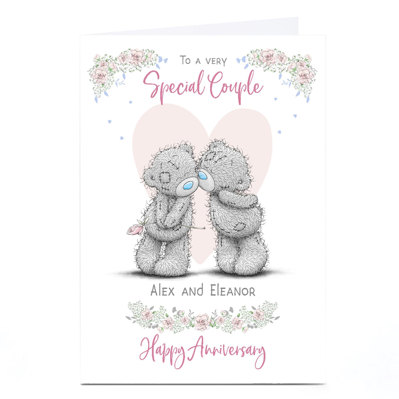 Buy Personalised Tatty Teddy Anniversary Card - Special Couple for GBP ...