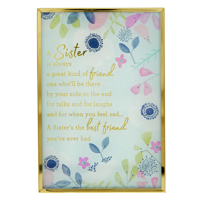 Sister Sentimental Decorative Frame 