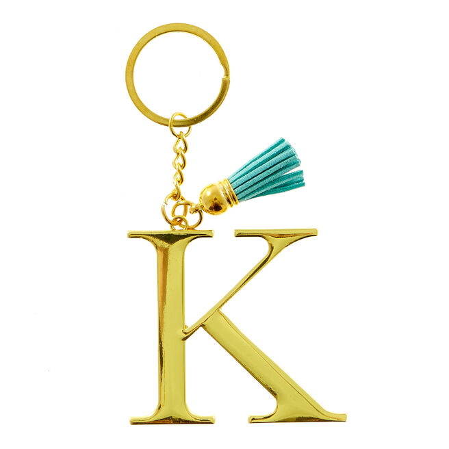 Letter K Key Ring