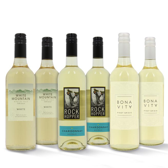 White Wine Case Hamper